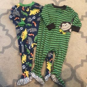 Set of Two Zipper Sleepers